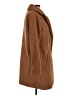 Zaful 100% Polyester Brown Coat Size 4 - photo 4