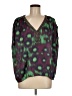 Collective Concepts 100% Polyester Green 3/4 Sleeve Blouse Size M - photo 1