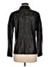 Etcetera 100% Leather Graphic Black Leather Jacket Size 6 - photo 2