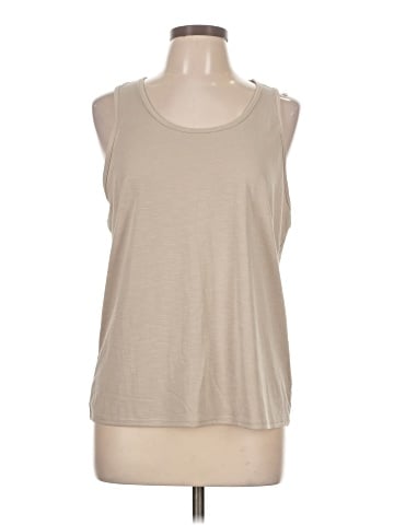 Green Envelope Sleeveless T-Shirt (view 1)