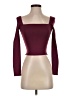 Babaton Burgundy Long Sleeve Top Size XS - photo 1