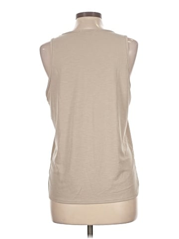 Green Envelope Sleeveless T-Shirt (view 2)