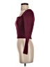 Babaton Burgundy Long Sleeve Top Size XS - photo 5