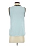 Shein 100% Polyester Blue Sleeveless Blouse Size XS - photo 2