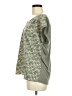 Papermoon 100% Polyester Green Short Sleeve Blouse Size M - photo 5