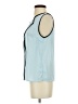 Shein 100% Polyester Blue Sleeveless Blouse Size XS - photo 5