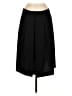 Theory Solid Black Wool Skirt Size 8 - photo 1