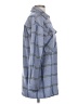 Lulus Plaid Blue Coat Size S - photo 4