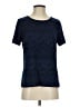 Croft & Barrow 100% Cotton Blue Short Sleeve Top Size S - photo 1