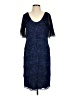 Marina 100% Polyester Blue Cocktail Dress Size 4 - photo 1
