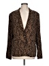 Joan Rivers Animal Print Gold Blazer Size L - photo 1
