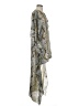 Buddy Love Animal Print Snake Print Gray Silver Poncho Size Sm - Med - photo 4