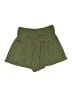 Mahina Solid Green Shorts Size M - photo 2