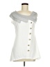 Unbranded White Sleeveless Top Size M - photo 1