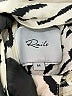Rails Animal Print Ivory Short Sleeve Blouse Size M - photo 7