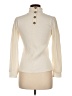 Ginger G. Ivory Long Sleeve Top Size M - photo 2