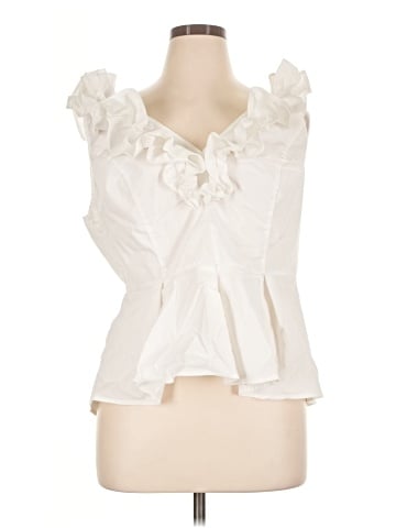 7th Avenue Design Studio New York & Company Sleeveless Blouse (view 1)