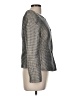 Armani Collezioni Houndstooth Silver Blazer Size 8 - photo 4