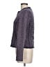 Rebecca Taylor Tweed Purple Jacket Size 10 - photo 5