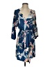 Unbranded Tropical Blue Casual Dress Size S - photo 1