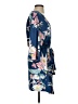 Unbranded Tropical Blue Casual Dress Size S - photo 4