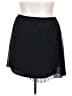 Collective Concepts 100% Polyester Solid Black Formal Skirt Size L - photo 1