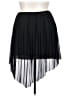 Collective Concepts 100% Polyester Solid Black Formal Skirt Size L - photo 2
