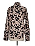 Assorted Brands 100% Cotton Print Brown Long Sleeve Blouse Size S - photo 2