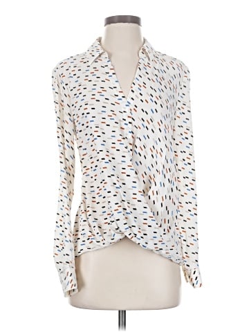 All in Favor Long Sleeve Blouse (view 1)