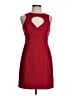 BCBGeneration 100% Polyester Hearts Red Cocktail Dress Size 4 - photo 1