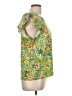 CeCe Green Short Sleeve Blouse Size L - photo 4