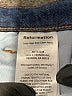 Reformation Chevron-herringbone Blue Jeans Size 27 waist - photo 8