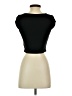 Shein Black Sleeveless T-Shirt Size 4 - photo 2