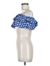 Love Tree 100% Polyester Blue Short Sleeve Top Size M - photo 5