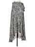 Nanette Lepore 100% Polyester Animal Print Silver White Casual Skirt Size 4 - photo 1