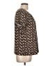 Notations Brown Short Sleeve Top Size L - photo 4