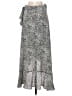 Nanette Lepore 100% Polyester Animal Print Silver White Casual Skirt Size 4 - photo 2