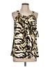 Premise Studio Gold Sleeveless Blouse Size L - photo 1