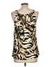 Premise Studio Gold Sleeveless Blouse Size L - photo 2