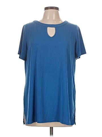 Susan Graver Short Sleeve Top (view 1)
