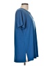 Susan Graver Blue Short Sleeve Top Size L - photo 4