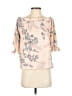 Bar III Pink 3/4 Sleeve Blouse Size S - photo 1