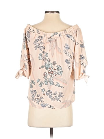 Bar III 3/4 Sleeve Blouse (view 2)