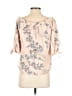 Bar III Pink 3/4 Sleeve Blouse Size S - photo 2