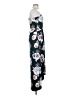 Maurices Floral Black Blue Casual Dress Size S - photo 4