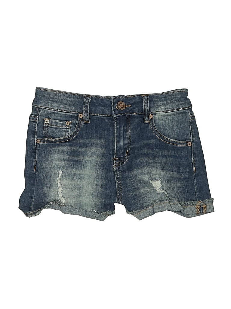 Pre-owned Indigo Rein Denim Shorts In Blue