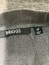 Briggs Solid Gray Formal Skirt Size 14 - photo 4