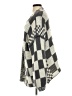 Talula 100% Polyester Houndstooth Gray Cardigan Size S - photo 5