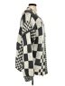 Talula 100% Polyester Houndstooth Gray Cardigan Size S - photo 4