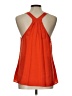 Joie 100% Silk Orange Sleeveless Silk Top Size L - photo 2